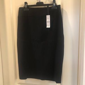 White House Black Market brand new black pencil skirt size 4